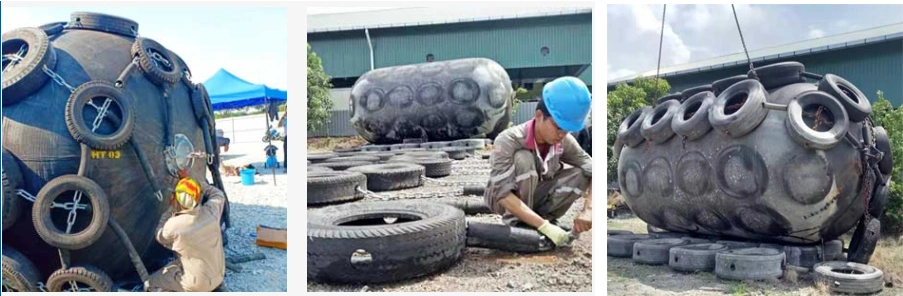 Yokohama Type Floating Marine Pneumatic Rubber Fenders