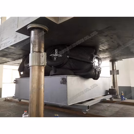 Parafango in gomma pneumatico ISO17357 Tipo rete parafango in gomma Yokohama gonfiabile