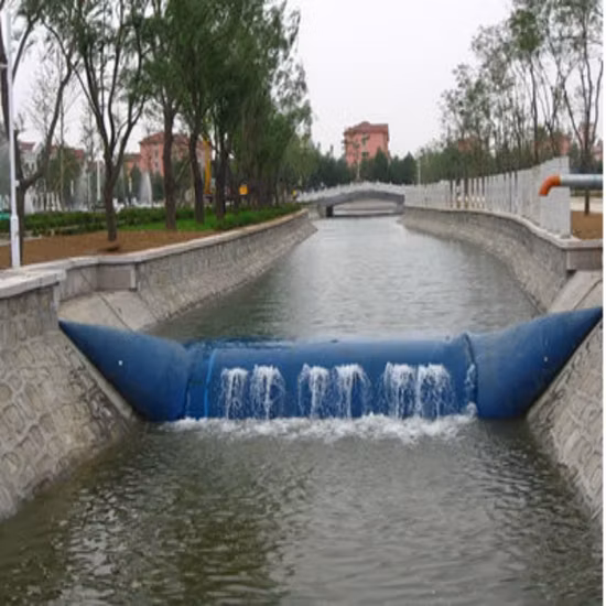Diga di gomma gonfiabile/airbag con blocco dell'acqua con materiale EPDM/SBR con lunga durata